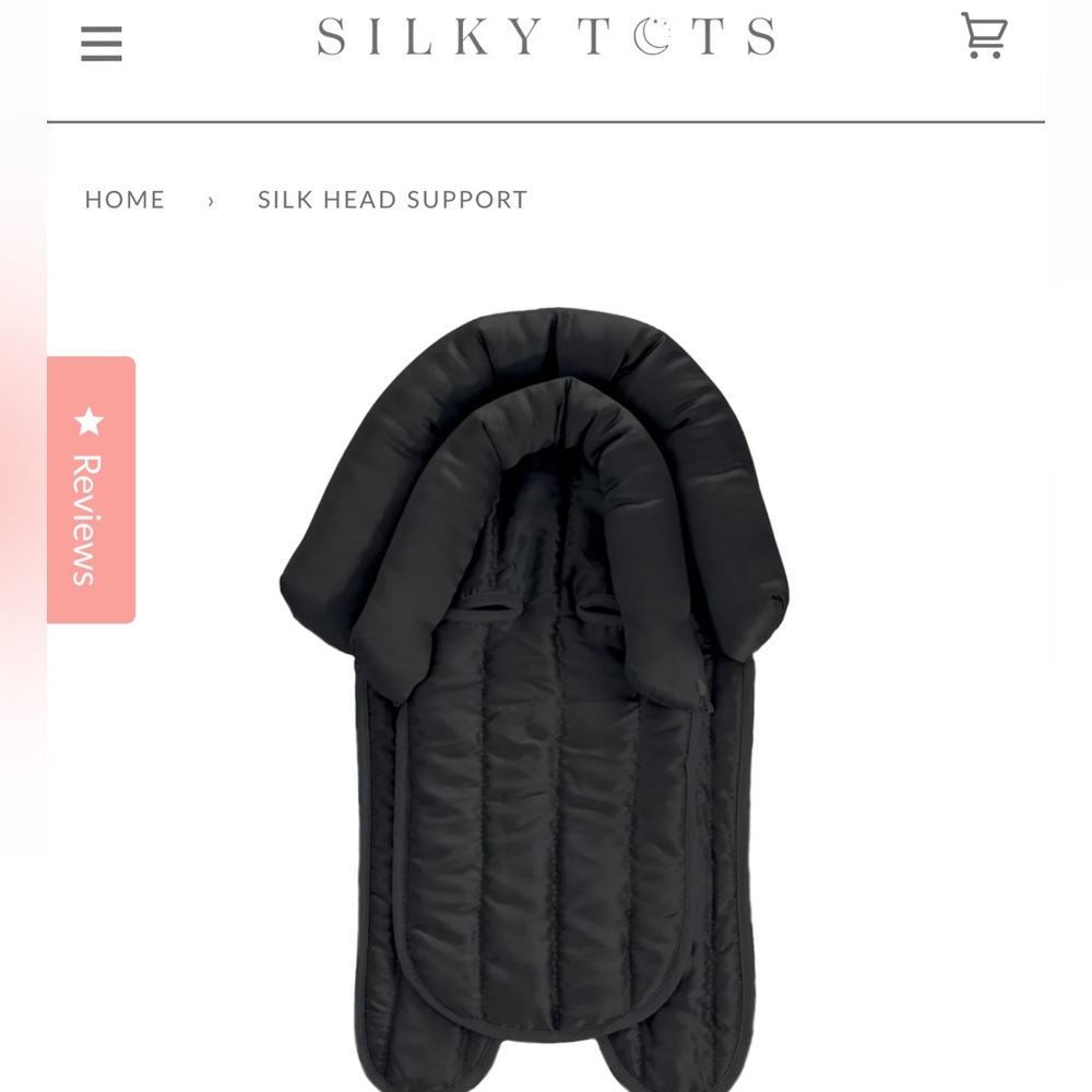 Silky Tots - Silk Head Support (Brand new in box)